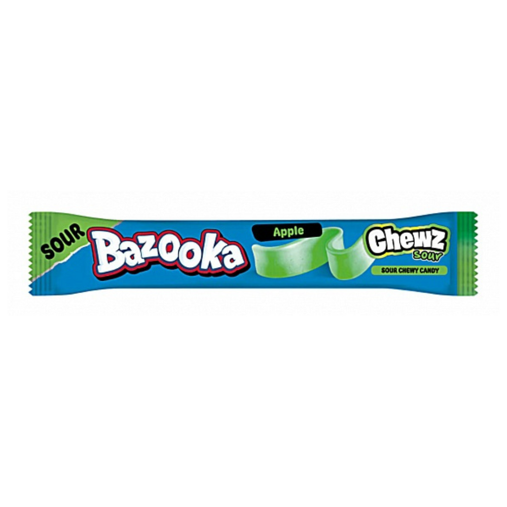 Bazooka Sour Apple Chew Bar 14g