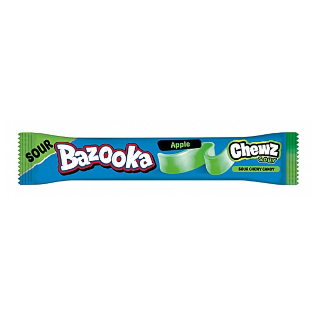 Bazooka Sour Apple Chew Bar 14g