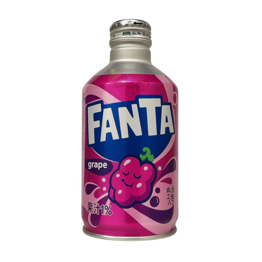 Fanta Grape Aluminium Bottle (300ml) (Past Dated)