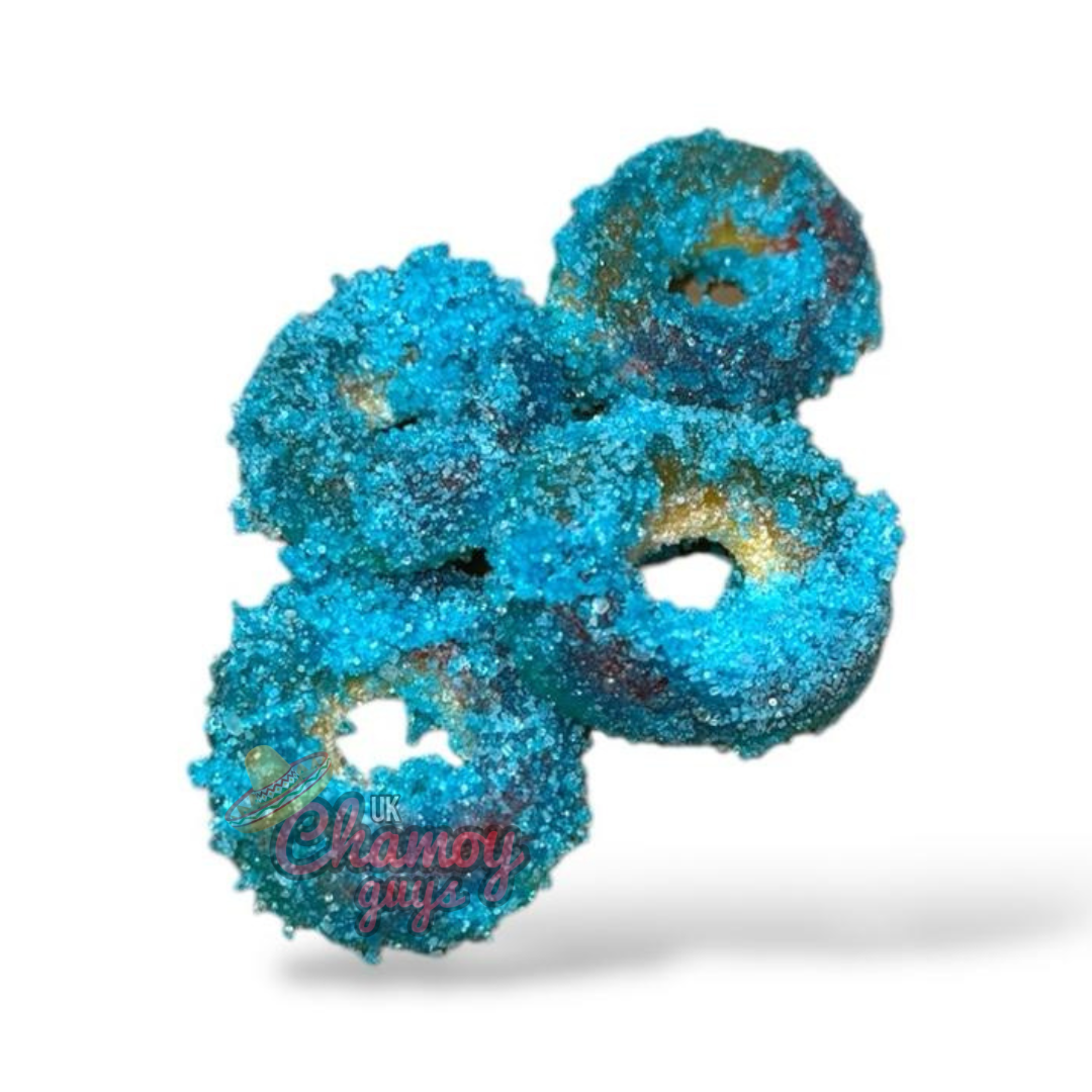 Blue Raspberry Peach Rings - PICK YOUR SIZE