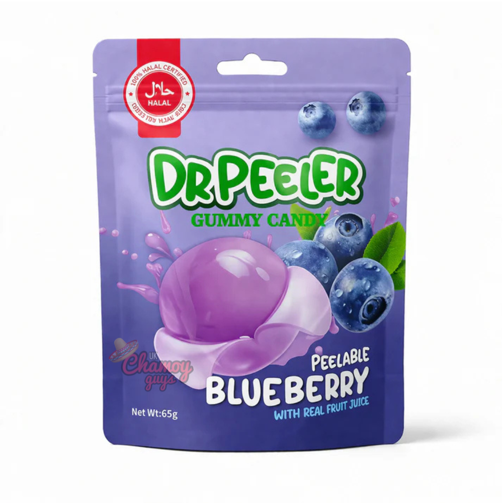 Dr Peeler – Peelable Gummy Candy Blueberry Flavour