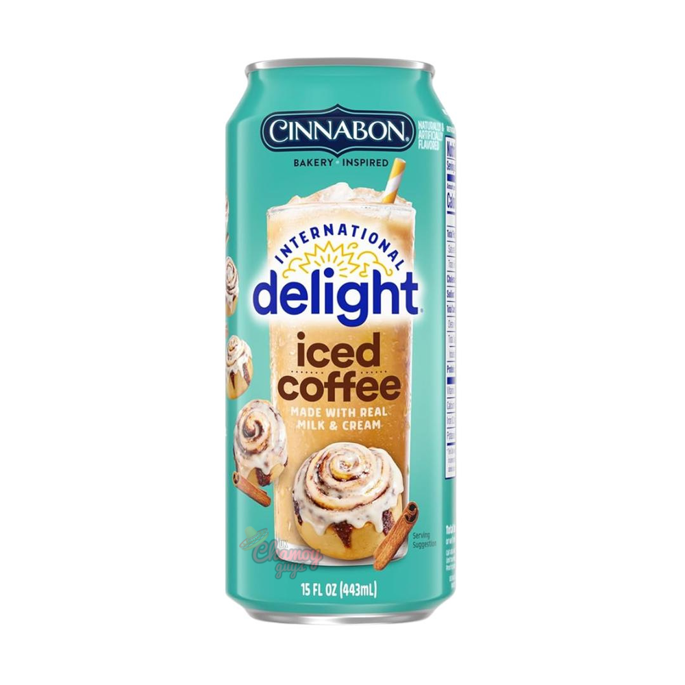 Delight Cinnabon Iced Coffee Can - 15oz (Past dated)