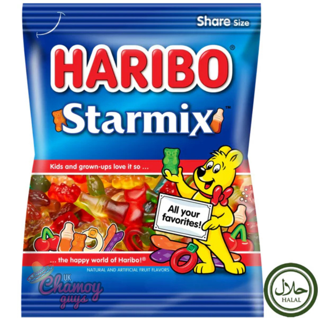 Chamoy Guys Gift Box Sprite + Tea, Oreo Selena Gomez, Haribo Star Mix & Chewits Blue Raspberry