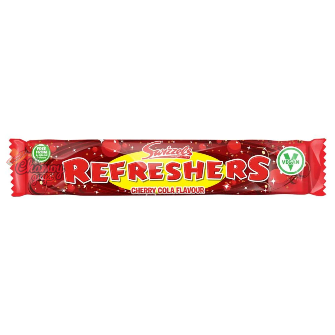 Refreshers Cherry Cola Chew Bars, Box of 60 (PAST DATED)