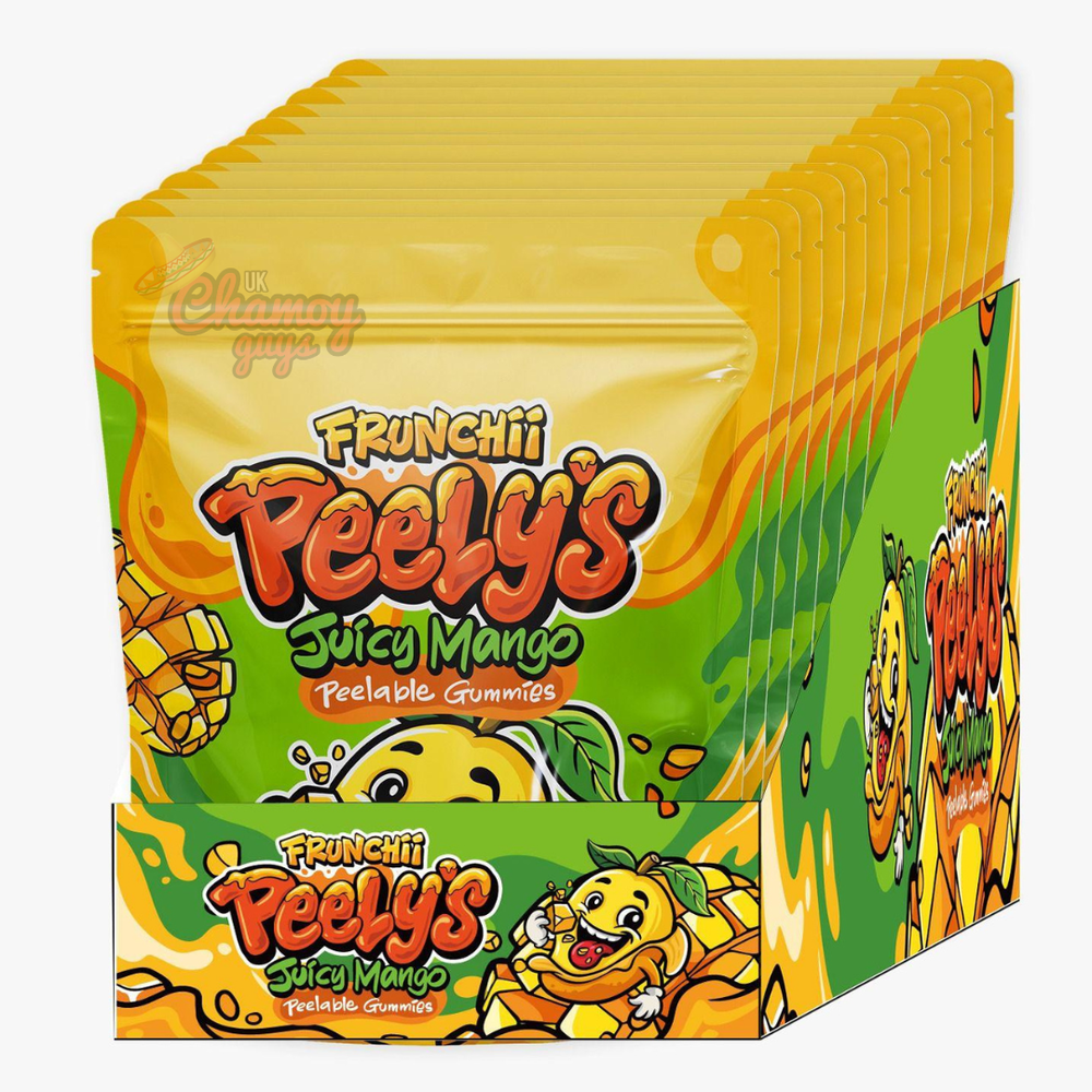 Frunchii Peely’s Juicy Mango Peelable Gummies – Full Box