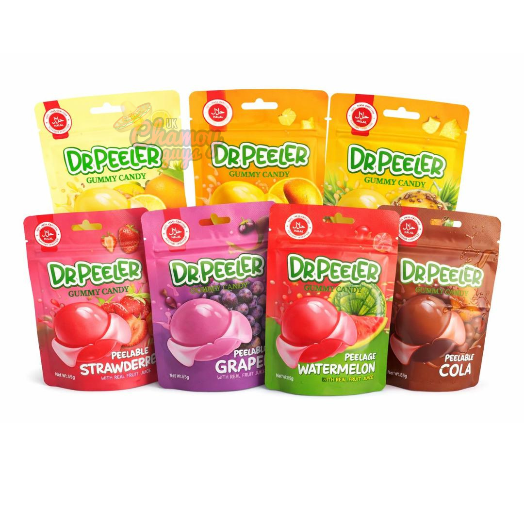 Dr Peeler Halal Peelable Gummy Candy – 6 Pack Exclusive Bundle
