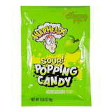 Warheads Sour Popping Candy Trio – Blue Raspberry, Green Apple & Watermelon × 20