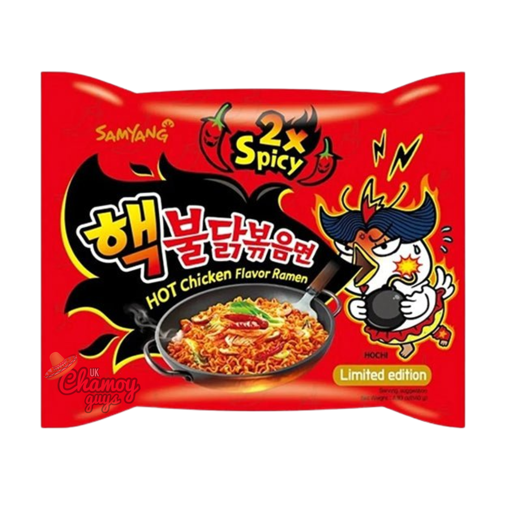 Samyang Buldak 2X Spicy Hot Chicken Ramen – Korean Instant Noodles 140g – (Past Dated)