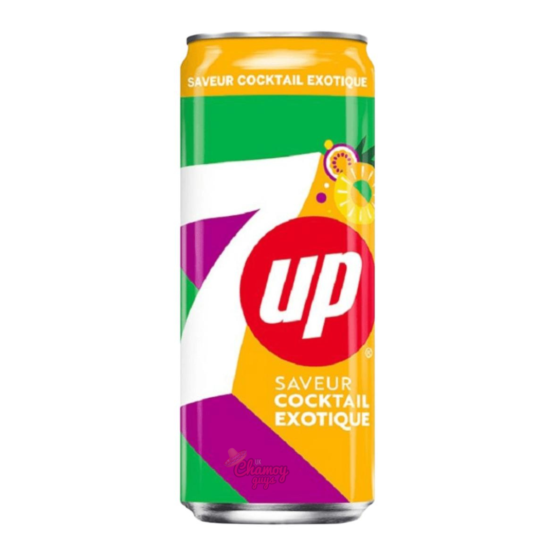 7UP Exotique Cocktail Slim Can 330ml