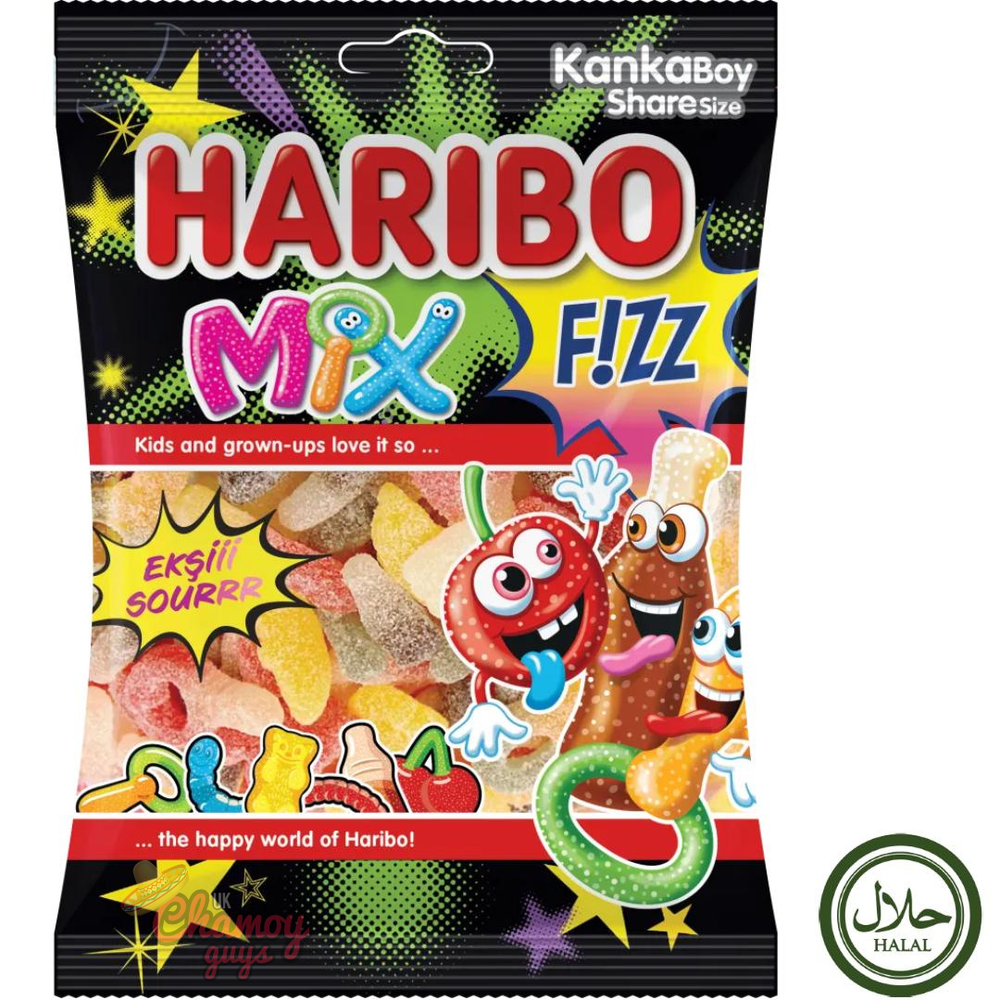 Haribo Halal Fizzy Mix 70g