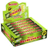 Refreshers Sour Apple Chew Bar, Box of 60