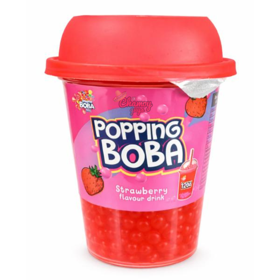 Pop Top Popping Boba 280ml Strawberry