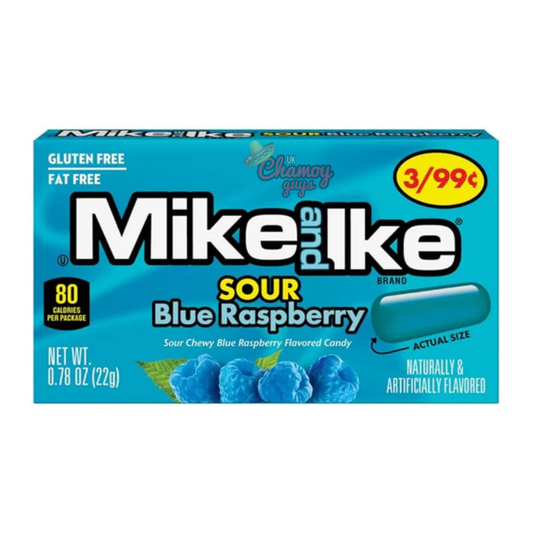 Mike and Ike Sour Blue Raspberry Changemaker 22g