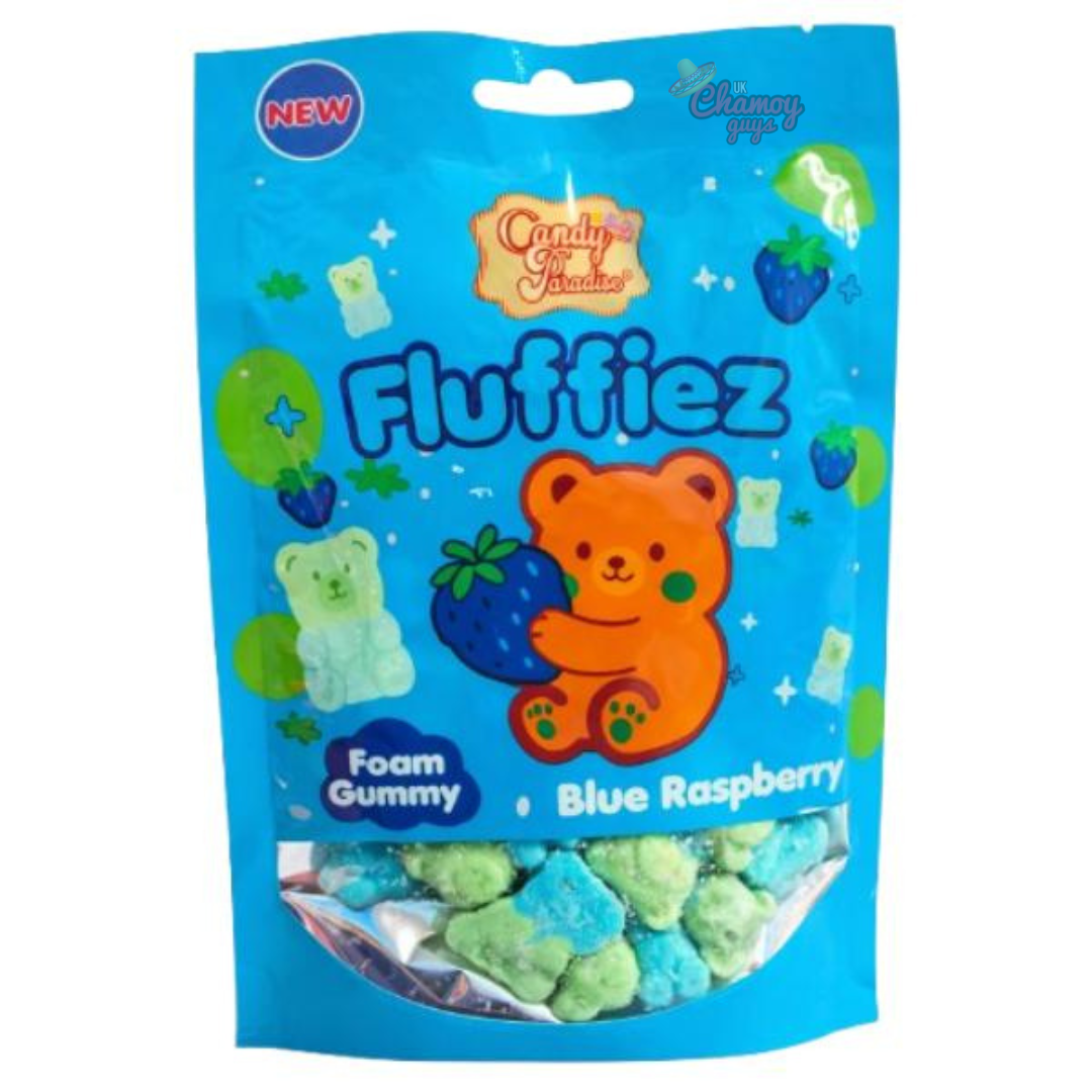 Candy Paradise Fluffiez Foam Gummy Blue Rasberry