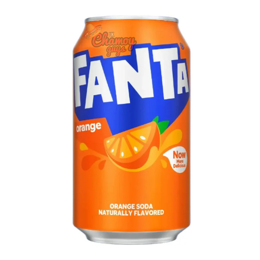 Fanta Orange Soda – USA Edition (355ml Can)