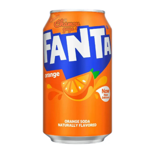 Fanta Orange Soda – USA Edition (355ml Can)
