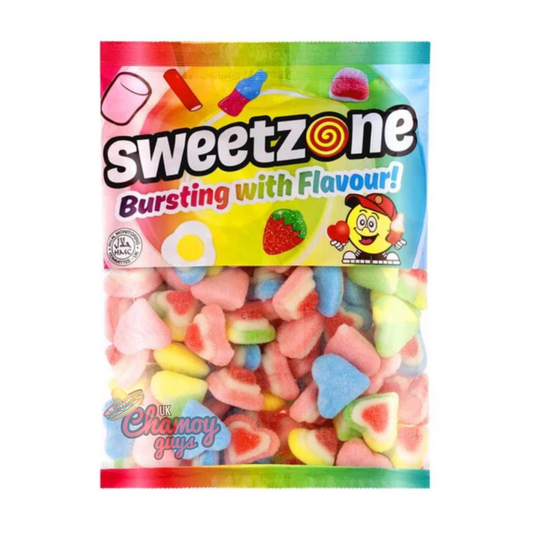 Sweetzone-Fizzy 3D Hearts 1kg Bag