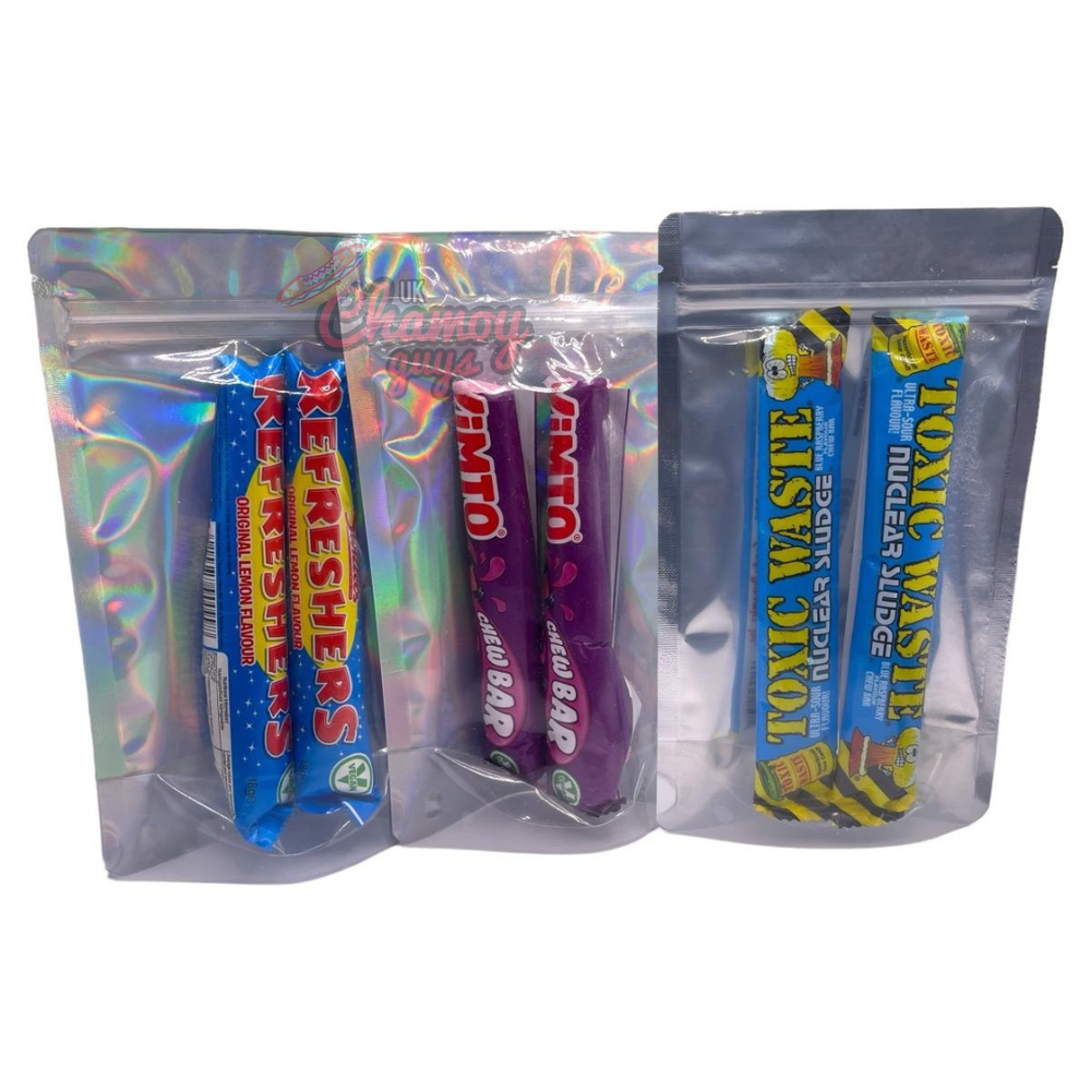 Freeze Dried Bar Bundle (Toxic Waste Blue Ras, Vimto Bar, Refresher Bar)