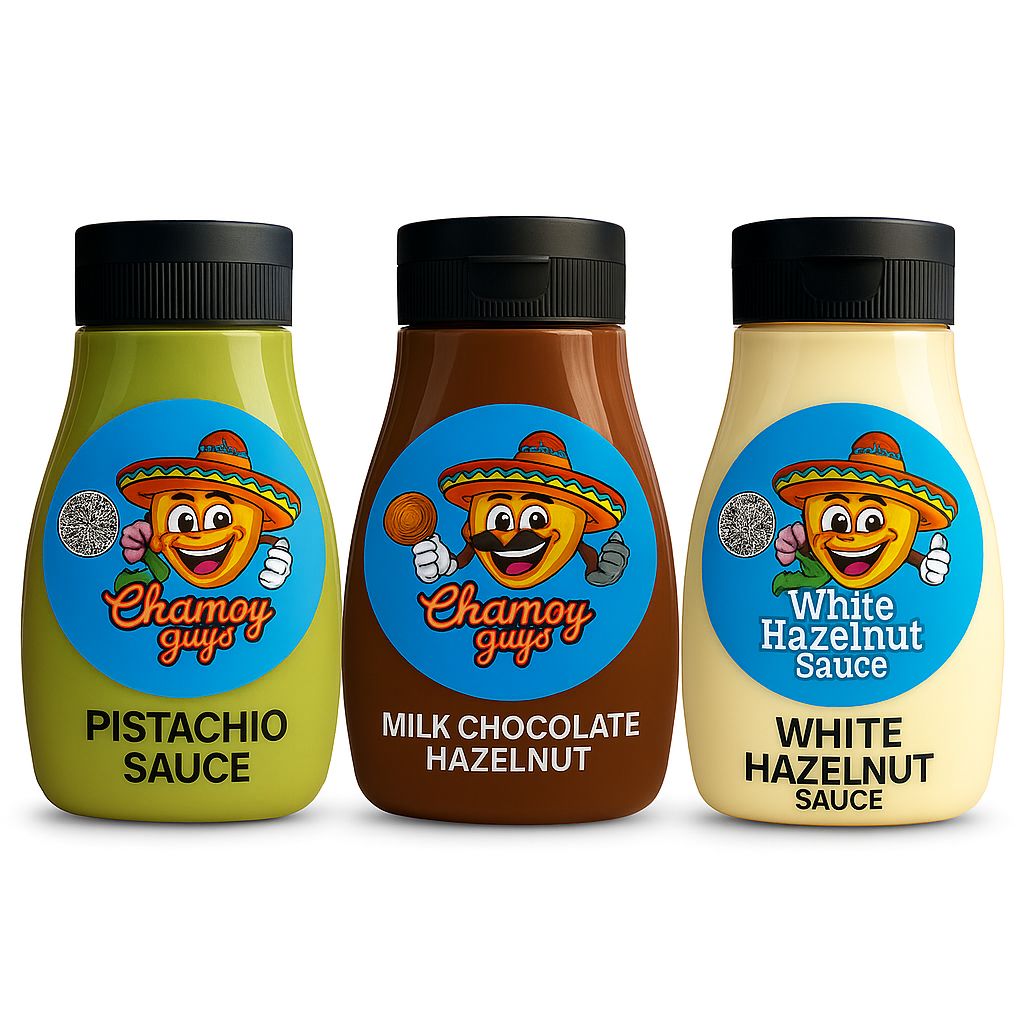 Dessert Topping Sauces Bundle 180ml x 3