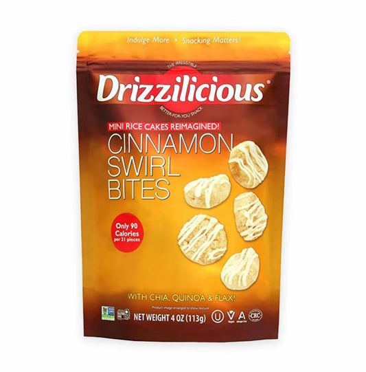 Drizzilicious Cinnamon Swirl Bites