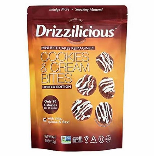 Drizzilicious Cookies & Cream Bites