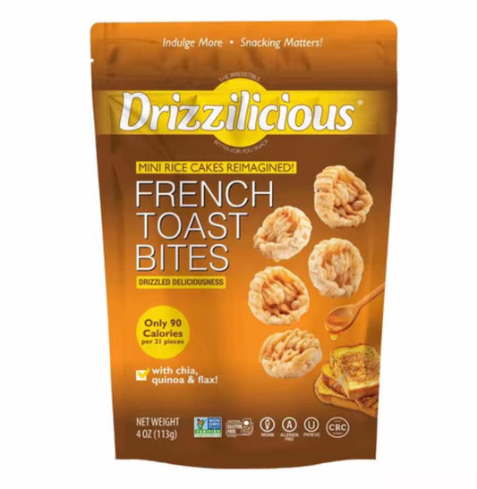 Drizzilicious French Toast Bites