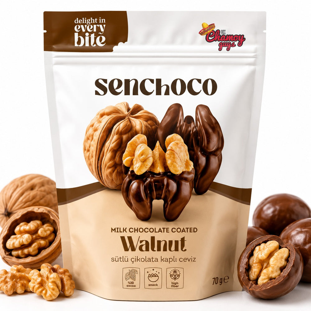Milk Chocolate Coated Walnut