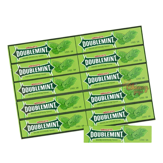 Wrigley’s Doublemint Chewing Gum 10 x 15 Sticks Box