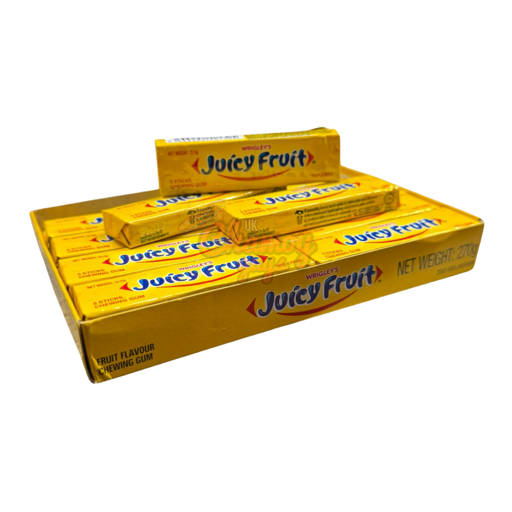 Wrigley’s Juicy Fruit Chewing Gum Pack (13.5g x 20)