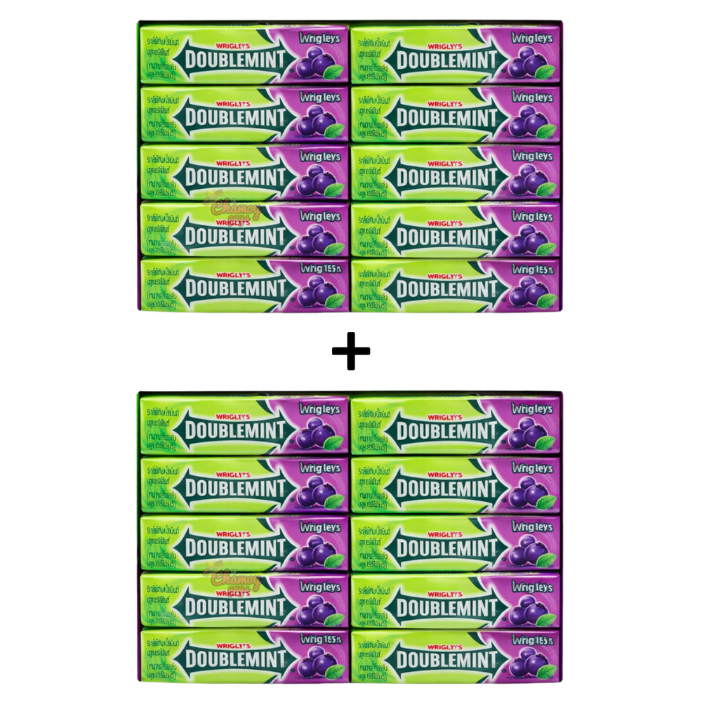 Wrigley's Doublemint Blueberry Black Currant Chewing Gum | 2 for £20