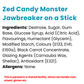 Zed Candy Monster Jawbreaker on a Stick Full Box