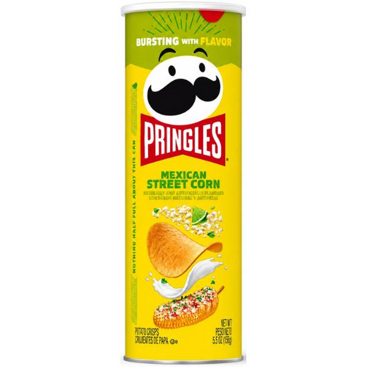 Pringles Mexican Street Corn Flavour Crisps 156g | Halal Snacks UK