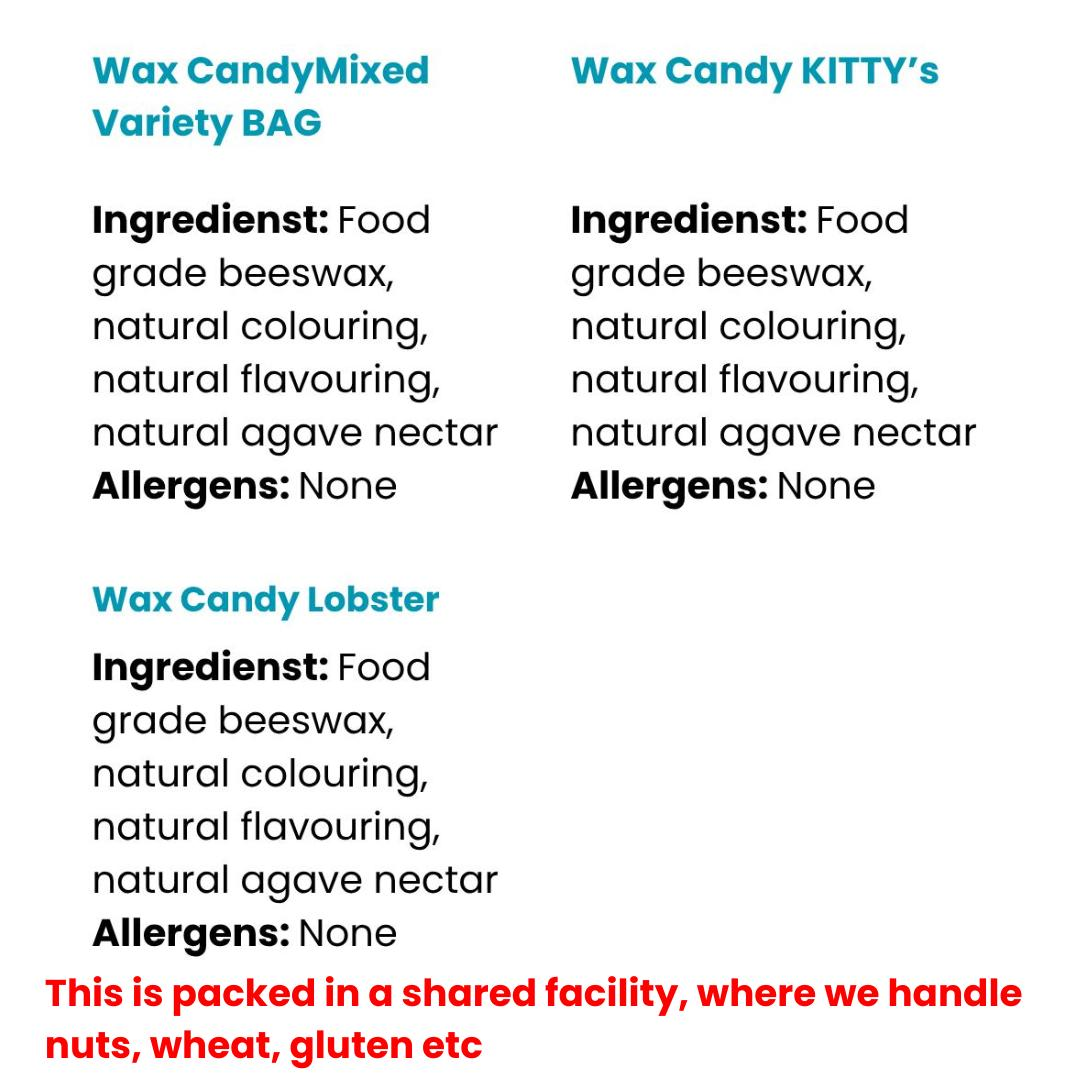 Wax Candy UK | CHOOSE YOUR FLAVOUR | Halal Sweets UK