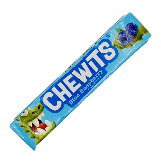 Chewits Blue Raspberry Flavour – Pack of 40 (Past Dated)
