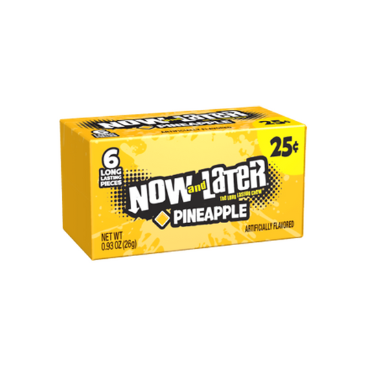 Now & Later Pineapple 6 piece