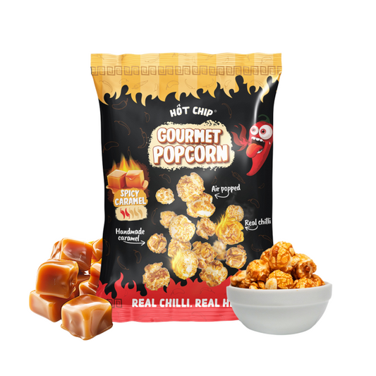 Hot Chip Gourmet Popcorn – Spicy Caramel 120g
