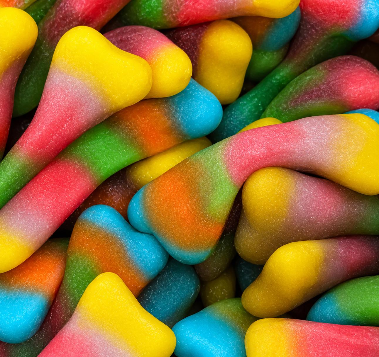 Pick N Mix Multi-colour Jelly Bones Gummies | Choose your Size