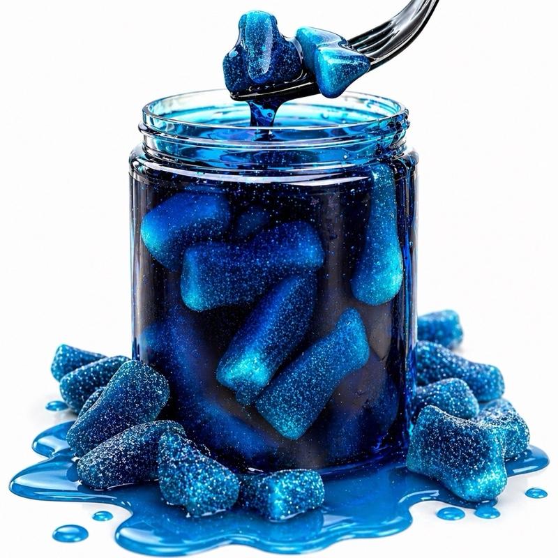 Gooey Gummies - Sour Blue Goo