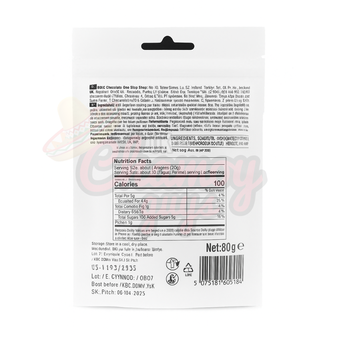 Bolci Freeze Dried Strawberry Dragee Milk Chocolate 80g
