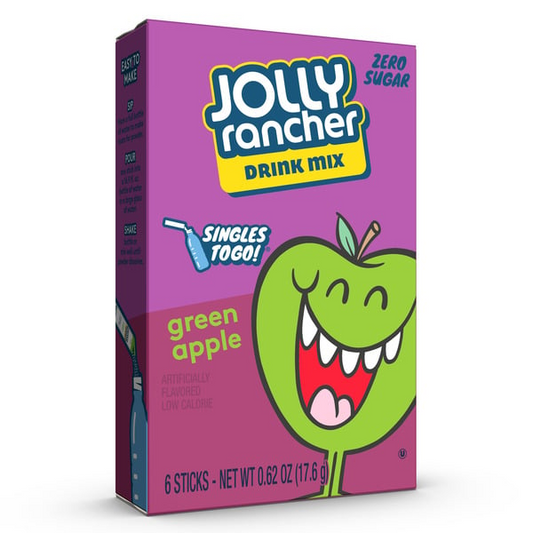 Jolly Rancher – Singles to Go Green Apple Drink Mix