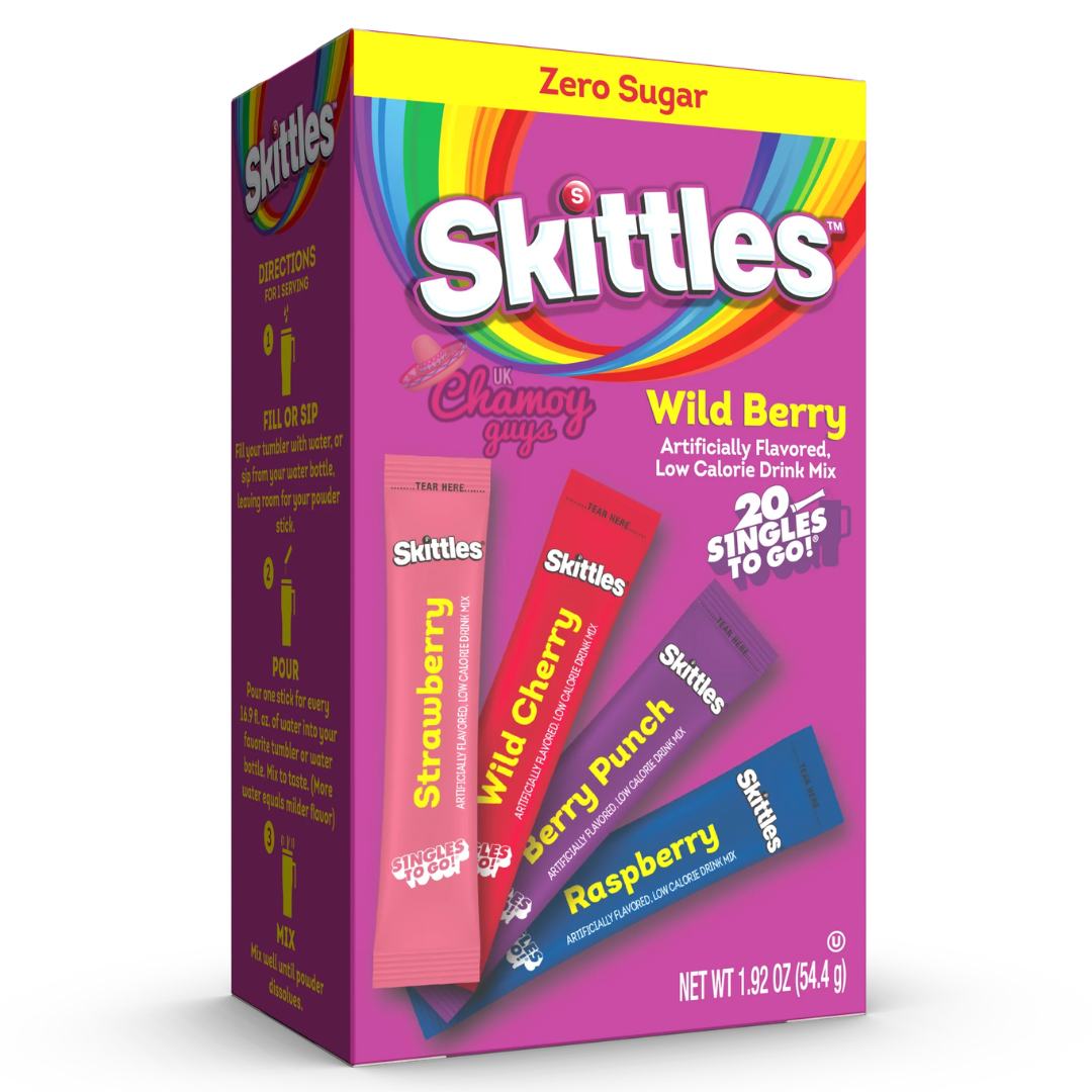 Skittles Wild Berry Drink Mix Sachets