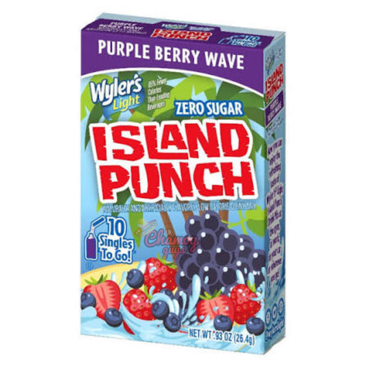 Island Punch Purple Berry Wave Drink Mix Sachets