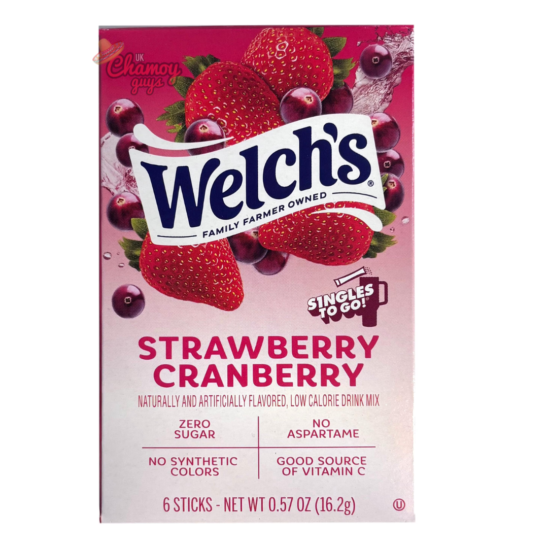 Welch's Strawberry Cranberry Drink Mix Sachets
