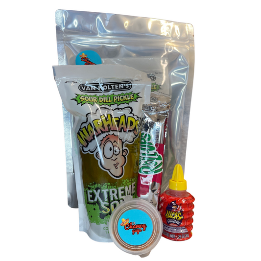 Chamoy Extreme Sour Warhead Pickle Kit *NEW*